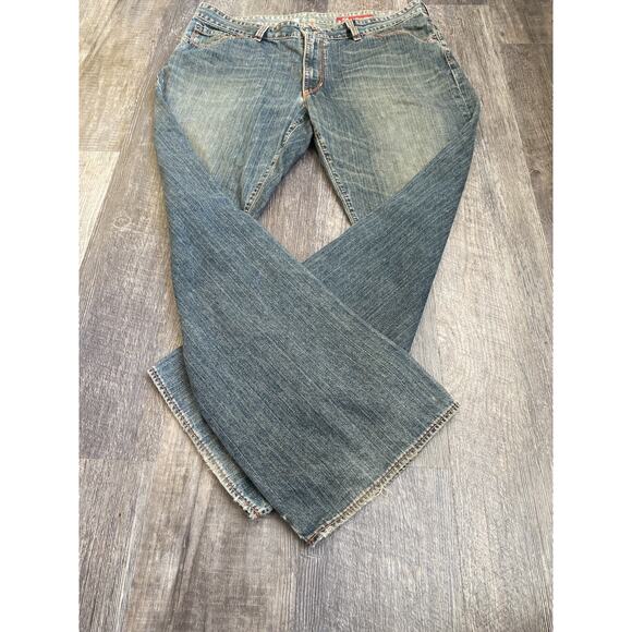 X2 Denim Laboratory Jeans Mens 38x30 VNTG Y2K Express Normcore Loose Straight - Picture 4 of 12